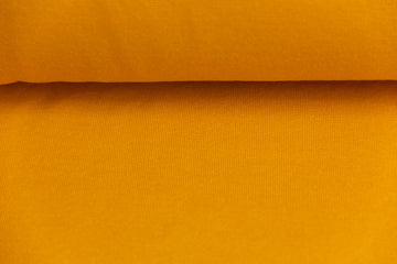 Bündchen, Strickschlauch, schmal, ockergelb, 0,5 m